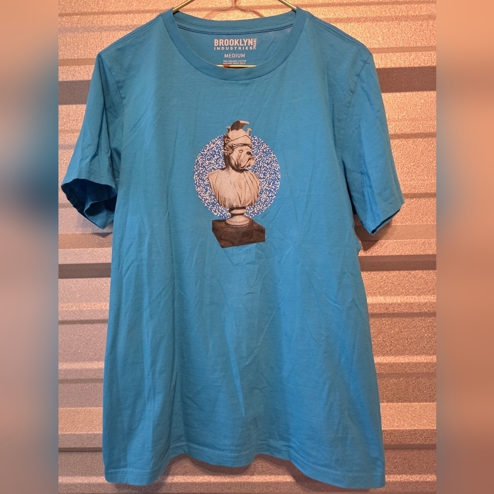 Brooklyn Industries Organics Blue Graphic  Tee
